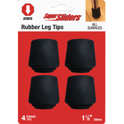 Super Sliders 1-1/8 In. Furniture Leg Tip1 - Single Pack   Residential Use, Standard Application