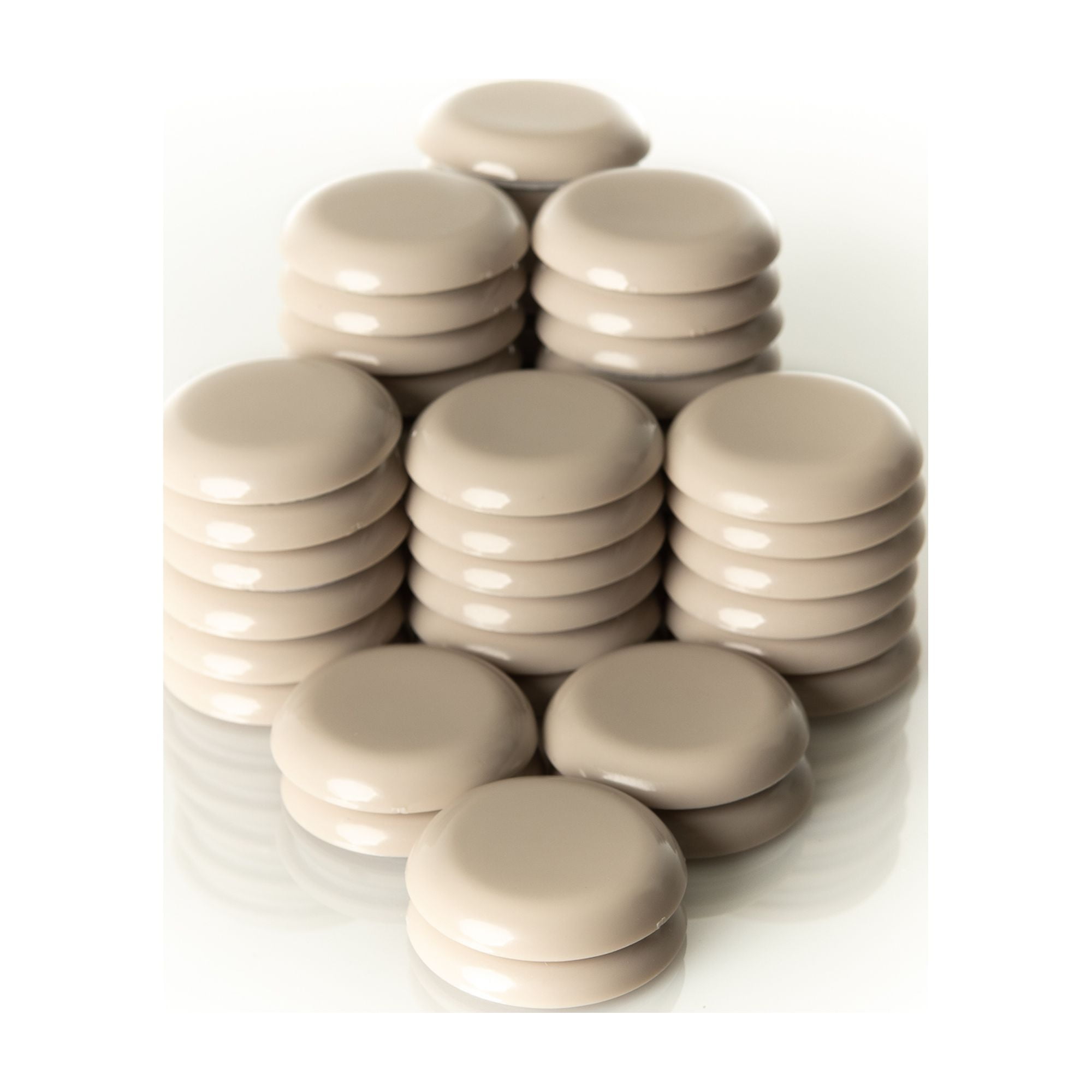 Super Sliders 1 11/16" Round SelfStick Furniture Sliders for Carpet