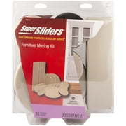 Super Sliders 16 Piece Furniture Slider Multi Pack for All Floor Types