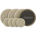 thumbnail image 1 of Super Sliders 3 1/2" & 7" Round Reusable Furniture Sliders for Carpet - Effortless Moving and Surface Protection, Beige (8 Pack), 1 of 8