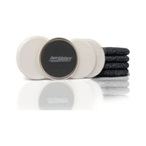 Super Sliders 3 1/2" Reusable Multi-Surface Sliders, Beige (4 Pk)