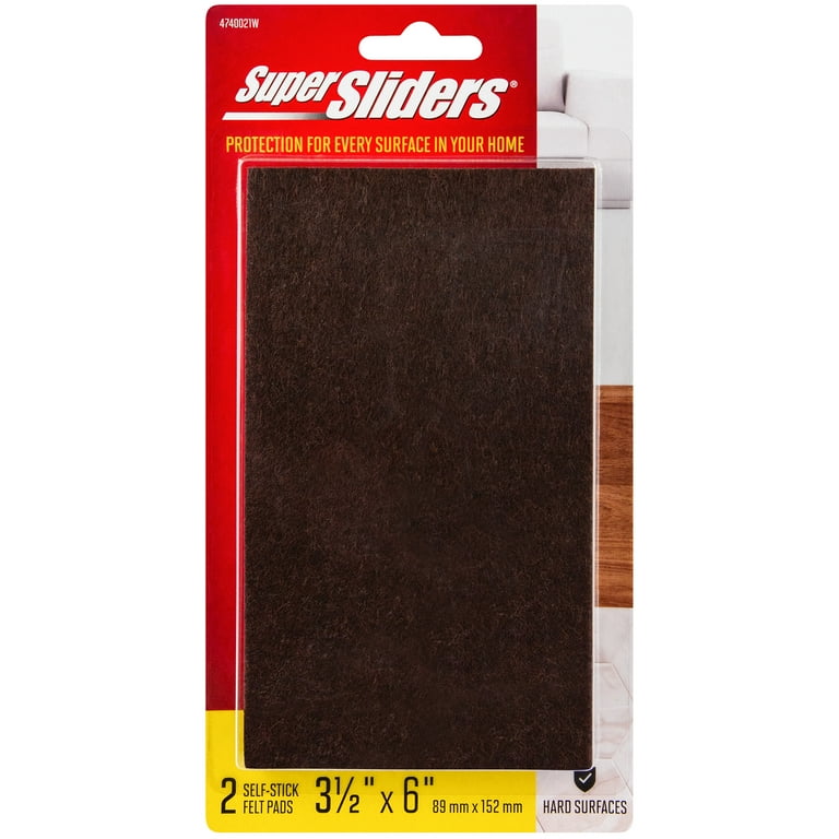 3-1/2 in. Heavy Duty Felt Slider Pads (4 per Pack) 3-1/2 in. Heavy Duty Felt Slider Pads (4 per Pack)