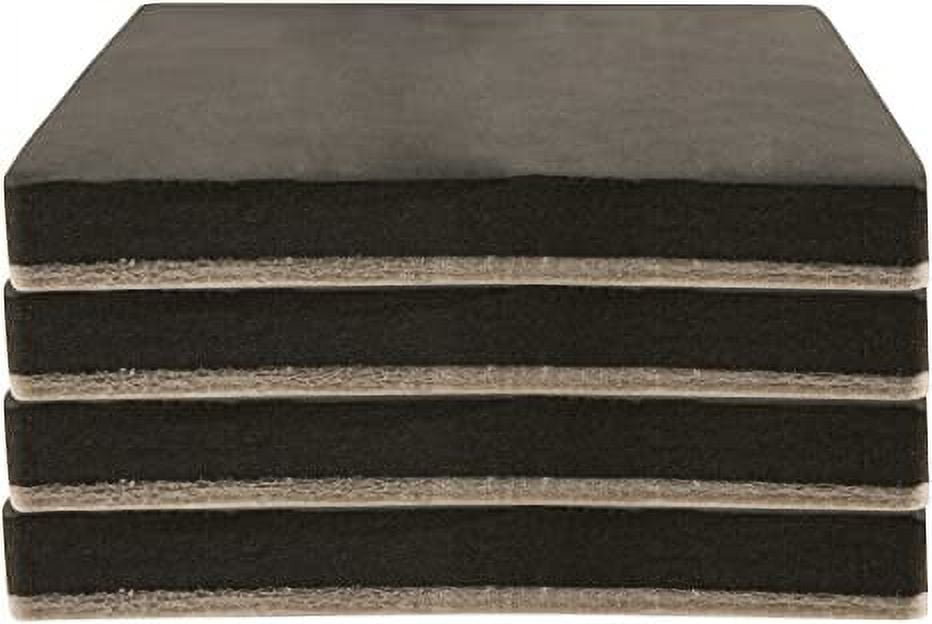 Super Sliders 5" Square Reusable Furniture Sliders for Hard Surfaces