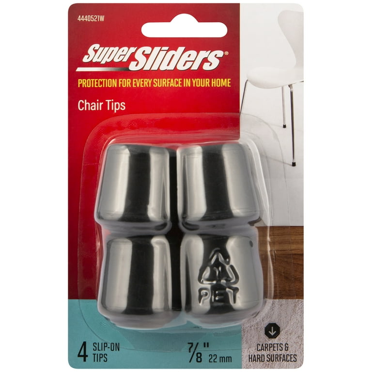 7/8 - 1 in. Grip Tip Round Magic Sliders (4-Pack) 7/8 - 1 in. Grip Tip Round Magic Sliders (4-Pack)