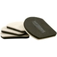 thumbnail image 1 of Super Sliders 7" Reusable Slide & Hide Sliders, Wood, Beige (4 Pk), 1 of 4