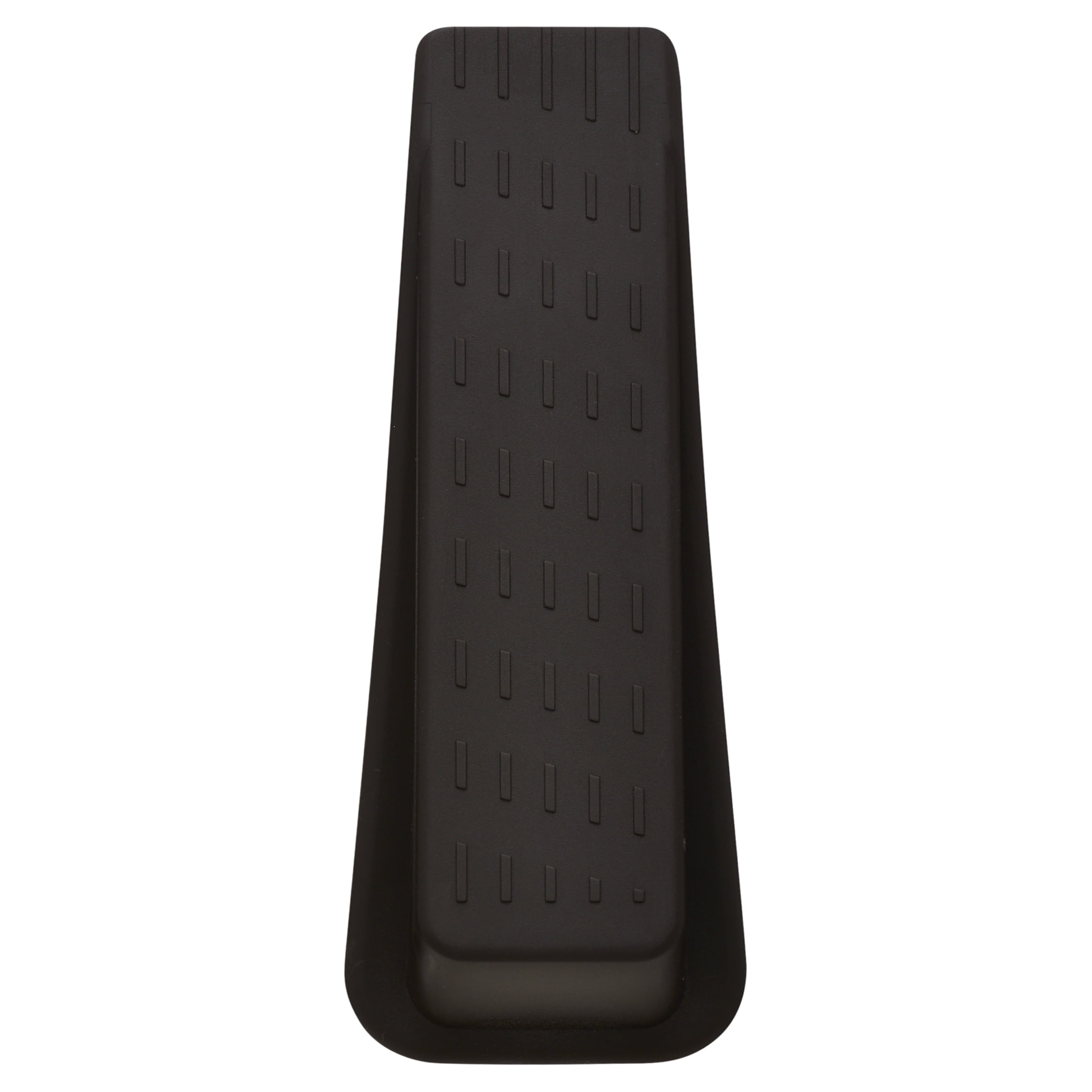 Super Sliders. Heavy Duty Large Wedge Doorstop Vinyl. Dimensions: 5 3/8 inch x 2 1/4 inch x 1 inch, Brown