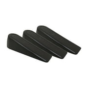 Super Sliders, Non-Marking Rubber Doorstops - 3 Pack.  Dimensions: 4 in x 1in x 1in