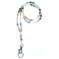 thumbnail image 1 of Super Slim Style Fashion Women's Beaded Lanyard 34", Breakaway and Non Breakaway, for Keys, Badge Holder, Phone, Cruise, 1 of 4