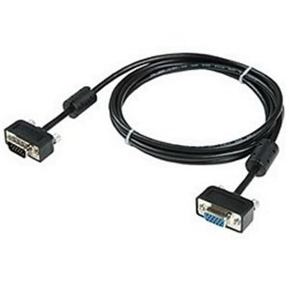 Super Slim VGA HD15 M & F- 6 ft.