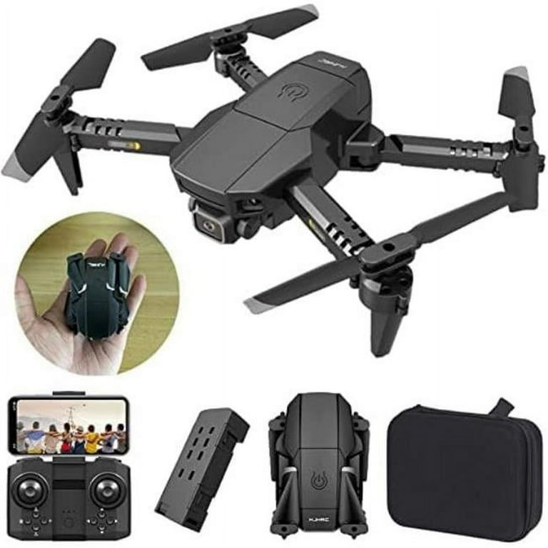 Super Small Mini Drones with Camera for Adults 4K Drones for Kids Beginners Toy Quadcopter Black Walmart