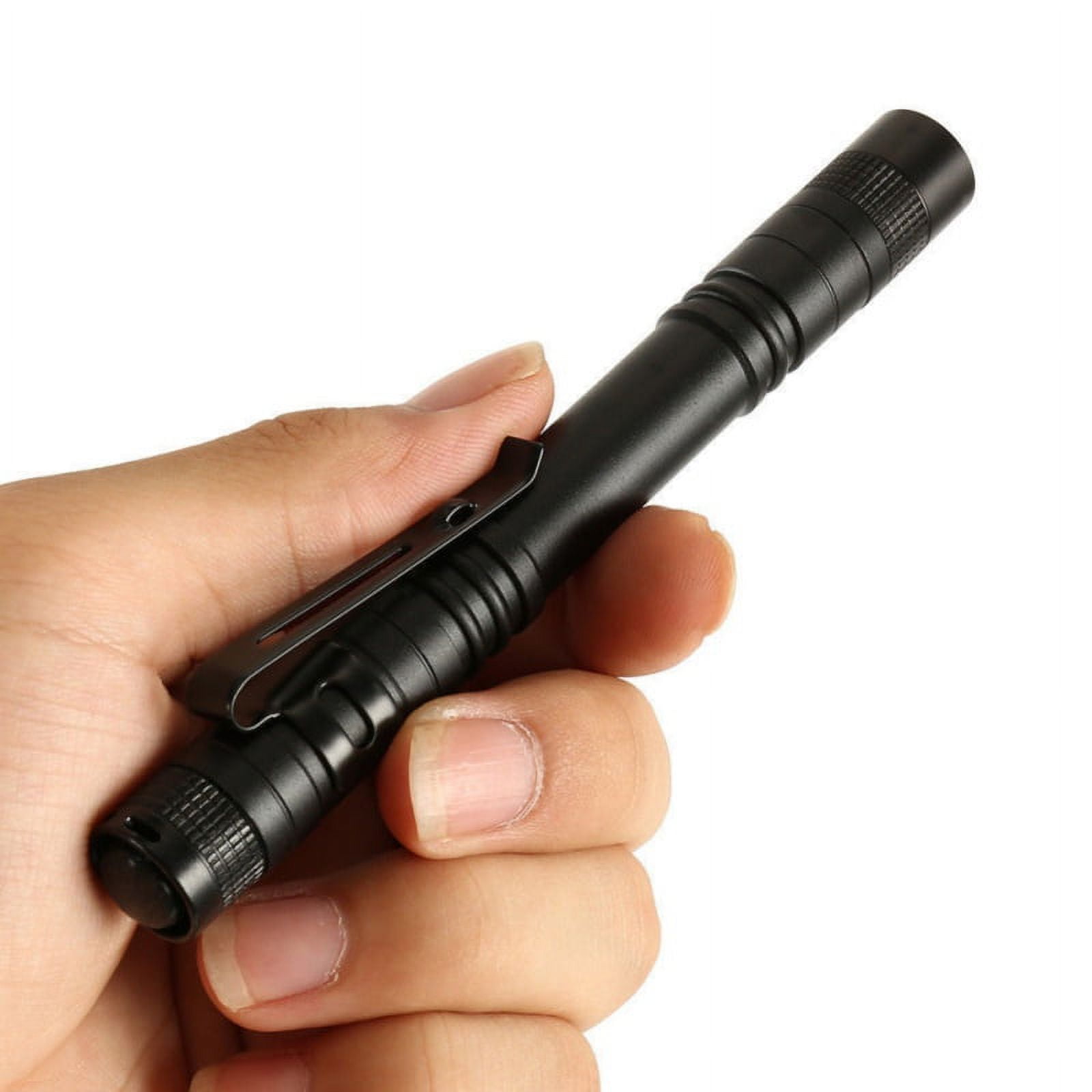 Super Small Mini LED Flashlight Battery-Powered Handheld Pen Light Tactical  Pocket Torch with High Lumens for Camping, Outdoor, Emergency, Everyday  Flashlights, 5.23 Inch