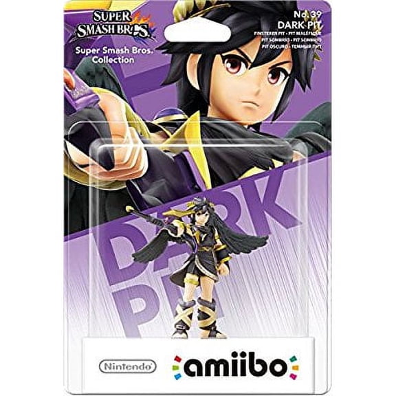 Super Smash Bros Dark Pit Uk Amiibo Accessory [Nintendo]