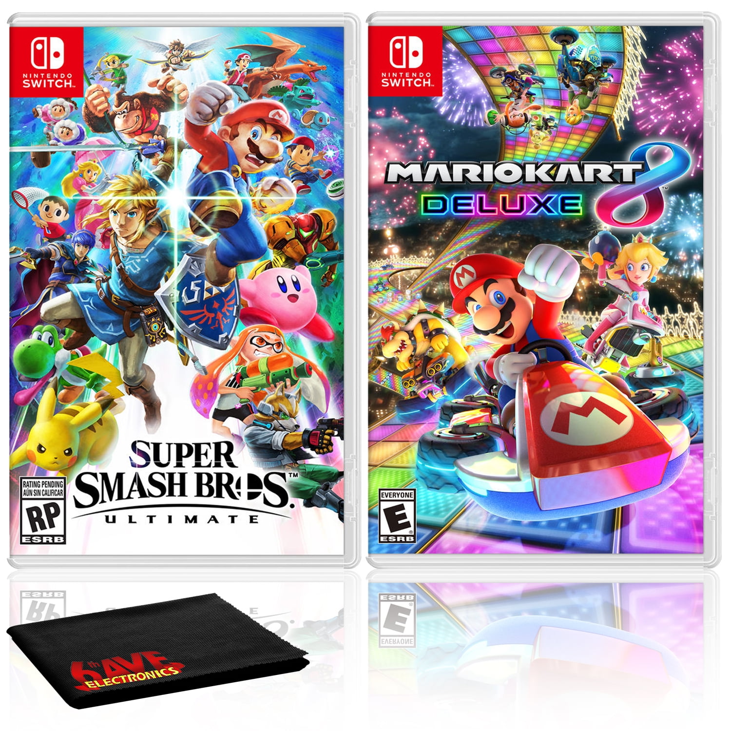 Nintendo Super Smash Bros. Ultimate Bundle with Super Mario Party