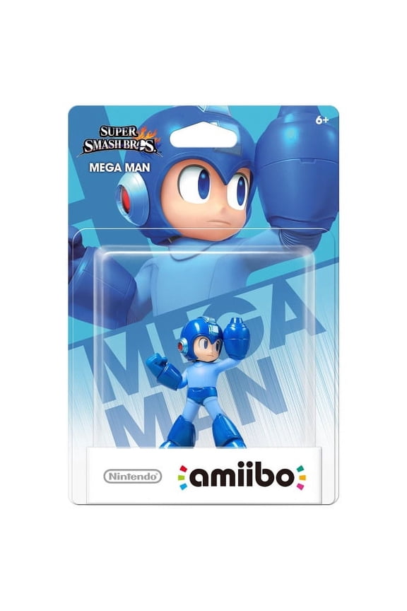 Super Smash Bros Mega Man Amiibo Accessory (EU Import)