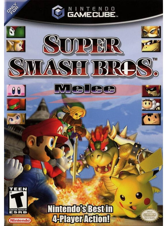 Super Smash Bros: Melee | Nintendo GameCube | 2001 | Tested