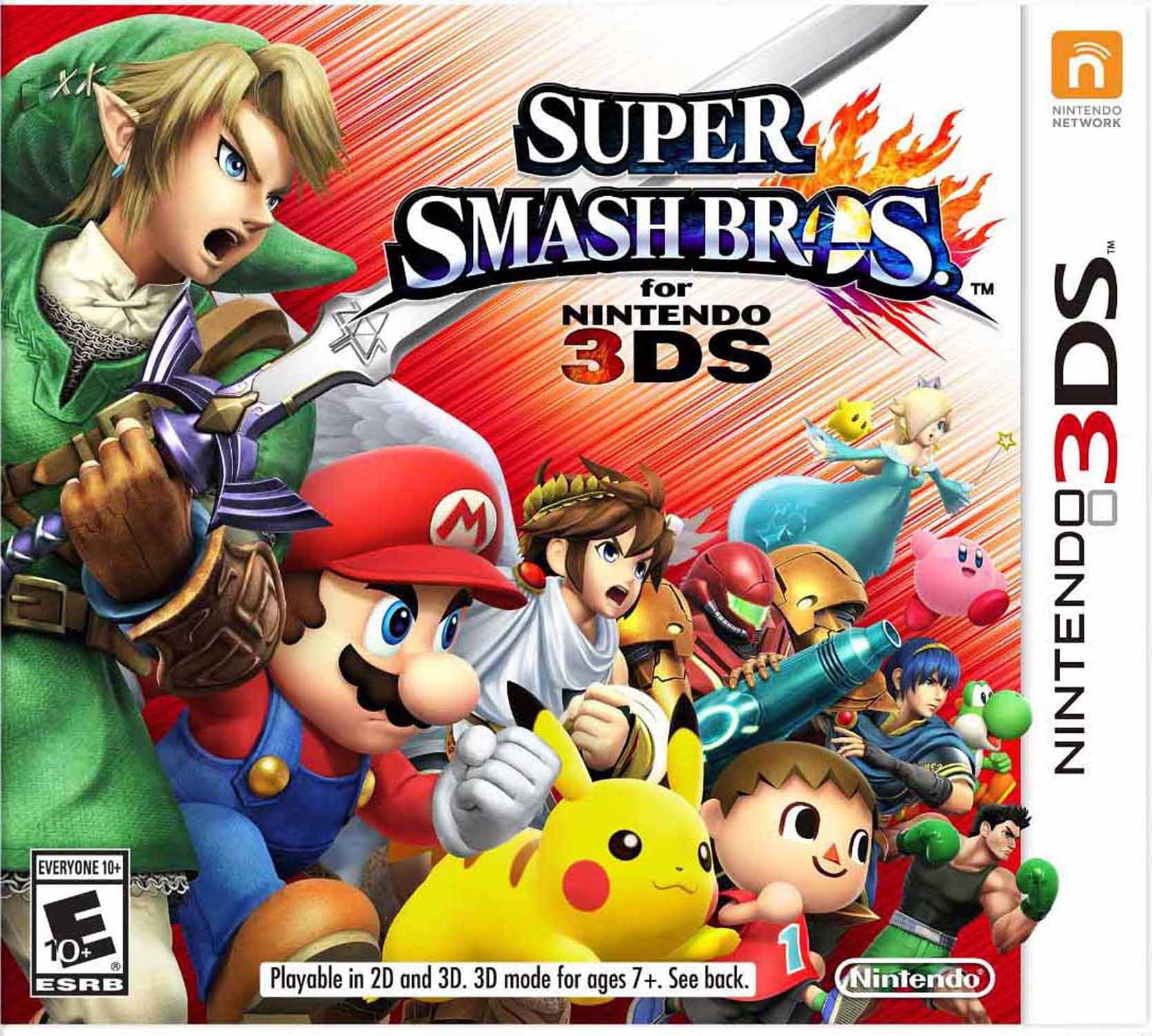 Super Smash Bros., Nintendo 3DS, Physical Edition, 045496742904