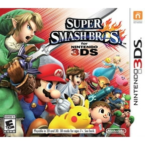 Restored Super Smash Bros Physical Fighting Video Game for Nintendo 3DS