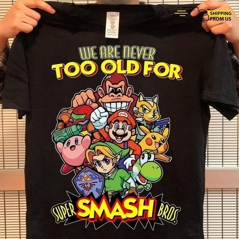 Super-Smash-Bros-T-Shirt Super-Smash-Bros-T-Shirt