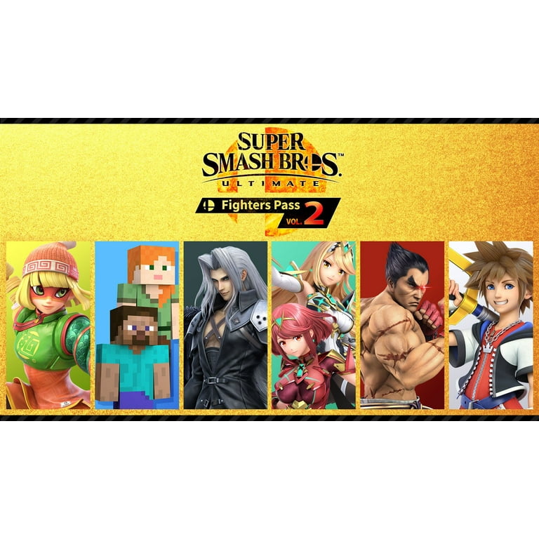  Super Smash Bros. Ultimate Fighter Pass DLC - Nintendo Switch  [Digital Code] : Video Games