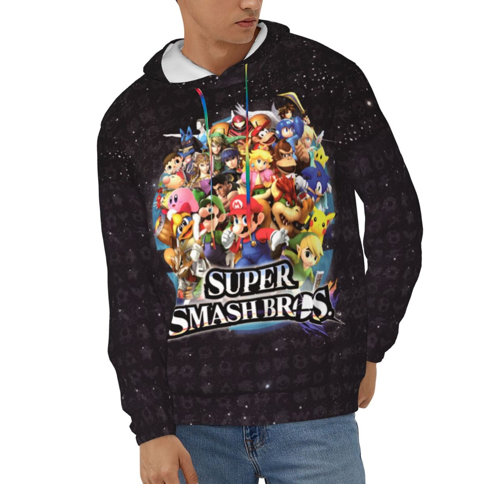 Super Smash Bros Ultimate Hoodie Unisex 3d Novelty Hoodies Graphic Hoodies Pullover Sweatshirts For Men Women Teen Large