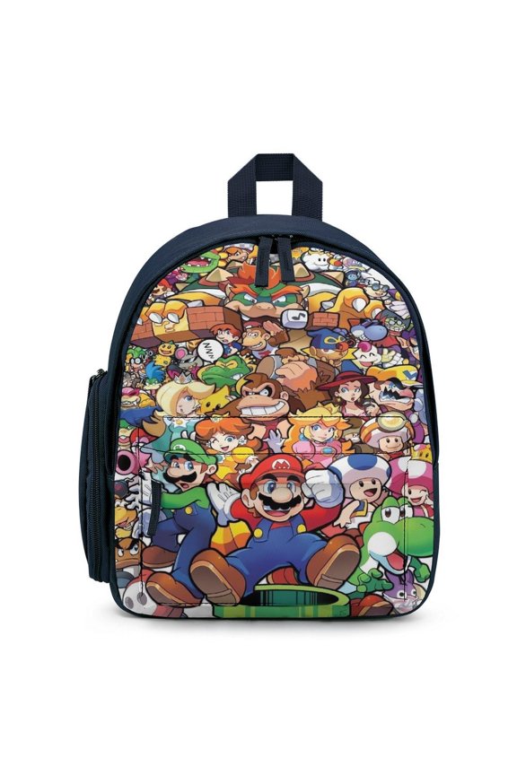 Super Smash Bros Ultimate Lightweight Backpack Shoulder Bag Adjustable Straps Backpacks Daypack Travel Camping
