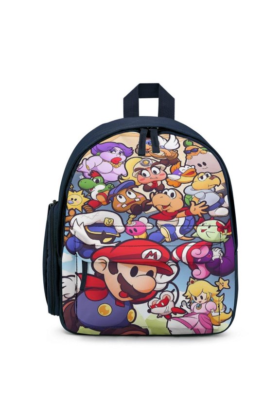 Super Smash Bros Ultimate Lightweight Backpack Shoulder Bag Adjustable Straps Backpacks Daypack Travel Camping