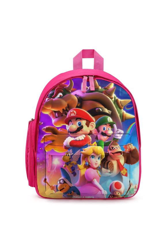 Super Smash Bros Ultimate Lightweight Backpack Shoulder Bag Adjustable Straps Backpacks Daypack Travel Camping