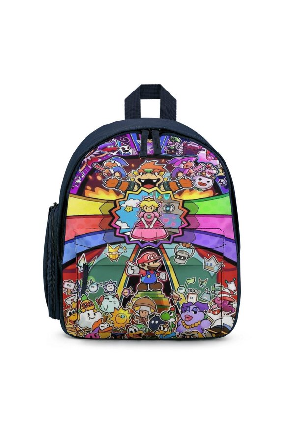 Super Smash Bros Ultimate Lightweight Backpack Shoulder Bag Adjustable Straps Backpacks Daypack Travel Camping