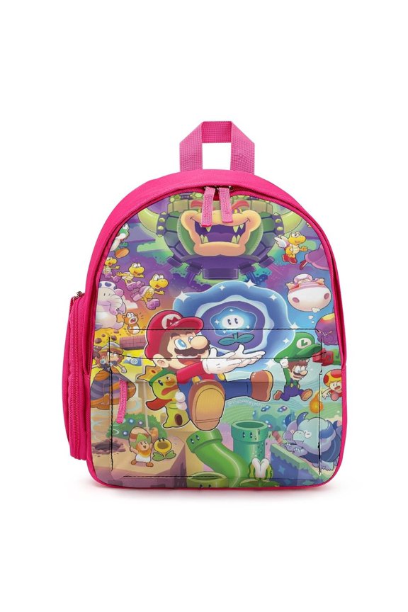 Super Smash Bros Ultimate Lightweight Backpack Shoulder Bag Adjustable Straps Backpacks Daypack Travel Camping