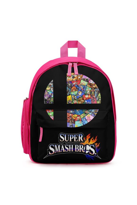Super Smash Bros Ultimate Lightweight Backpack Shoulder Bag Adjustable Straps Backpacks Daypack Travel Camping