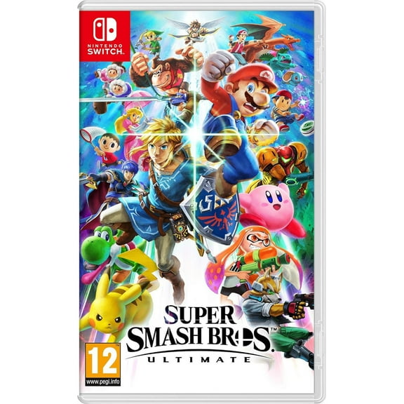 Super Smash Bros Ultimate - Nintendo Switch - Import (Region Free)