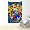 thumbnail image 1 of Super Smash Bros Ultimate Tapestry Wall Hanging Home Decoration Wall Blanket Dormitory Living Room Bedroom Backdrop Poster( 60x40inch), 1 of 7