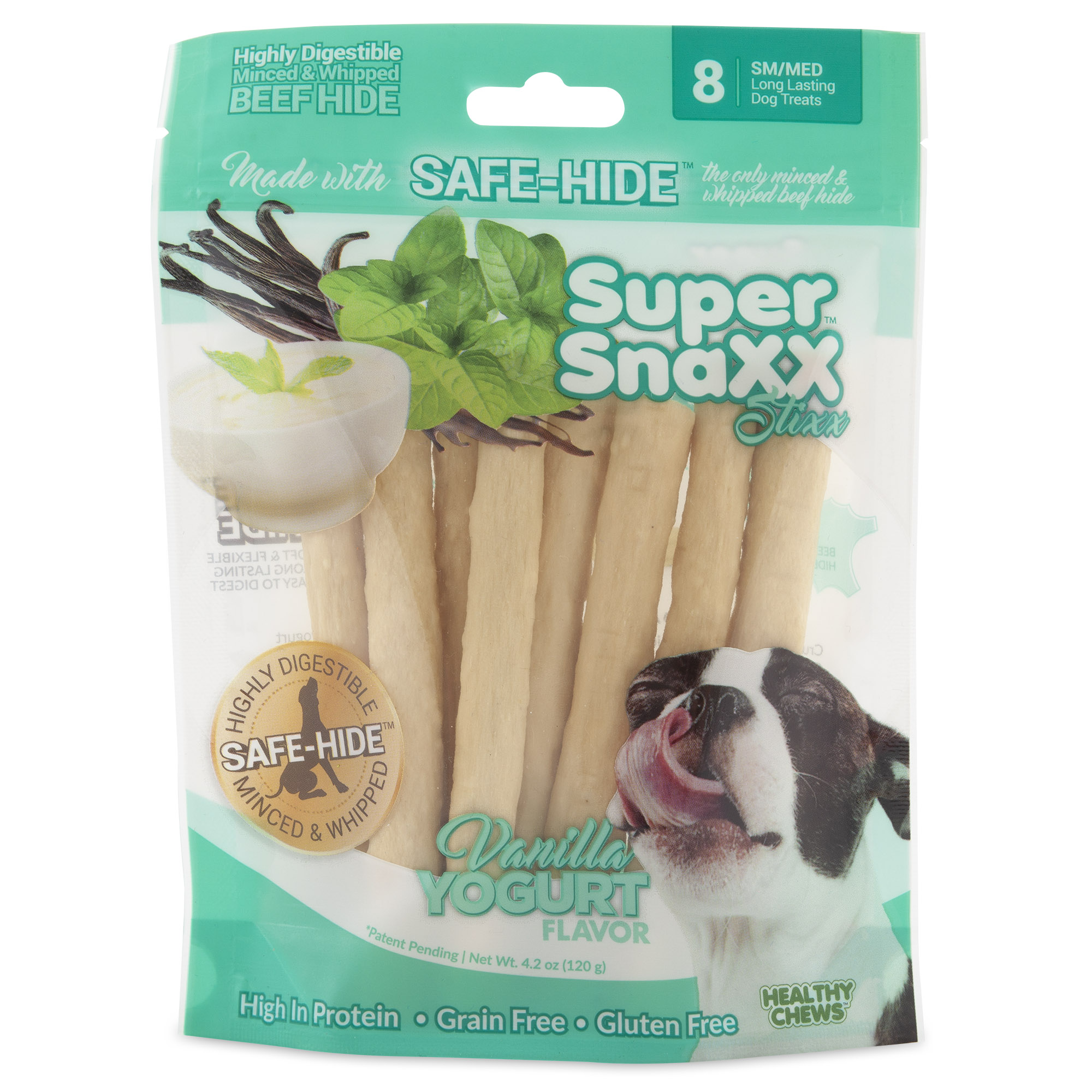 Super SnaXX StiXX - Vanilla Yogurt - 8 ct