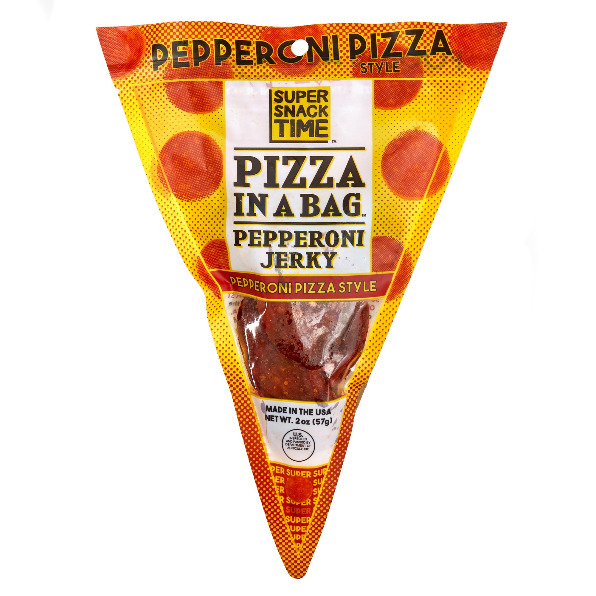 Find Your Perfect Super Snack Time Pizza In A Bag Pepperoni Pizza Style Jerky 2 oz