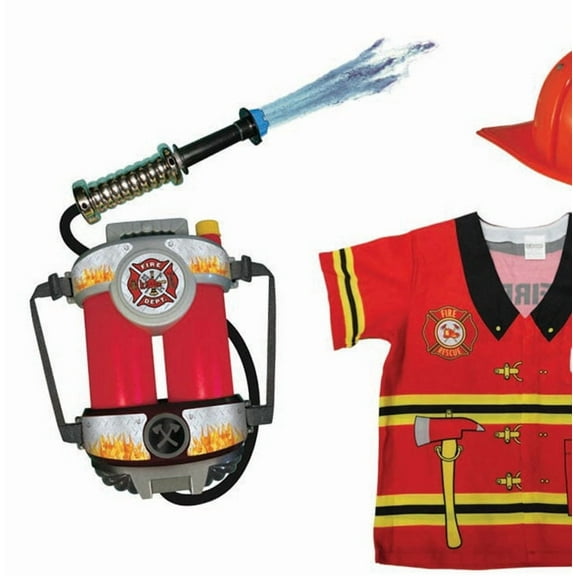 Super Soaking Fire Hose with Backpack 3 Piece Bundle