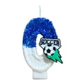 thumbnail image 1 of Super Soccer Goal - Scoring Birthday Candle, Stylish Cartoon Number Design with Soccer Ball & Tassel Accents, Boys Soccer Themed Birthday Parties, Sports Fan Celebrations - Walmart Exclusive, 1 of 6