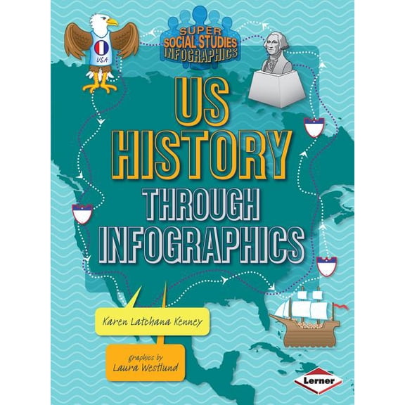Super Social Studies Infographics: Us History Through Infographics (Paperback)