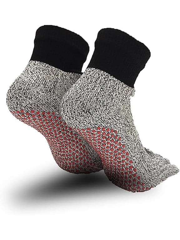 Super Socks Grounding, Barefoot Socks Men Grounding, Unisex Outdoor Anti-Slip Sock, Separate Your Toes And Connect With Nature C