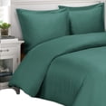 thumbnail image 1 of Super Soft 100% Bamboo Viscose Duvet Cover 3-Piece Set - King/California King - Teal, 1 of 1