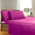 thumbnail image 1 of Super Soft 1500 Series Sheet Set - Deep Pocket, Wrinkle & Fade Resistant, Twin/Twin XL, Hot Pink, 1 of 6