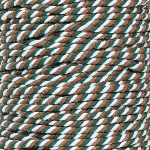 Super Soft 3 Strand Twisted Cotton Rope - Multiple Colors to Choose from in Various Diameters and Lengths