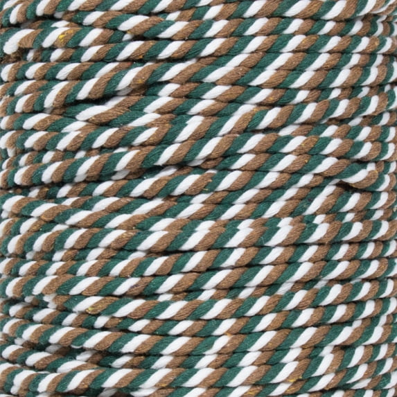 Super Soft 3 Strand Twisted Cotton Rope - Multiple Colors to Choose from in Various Diameters and Lengths