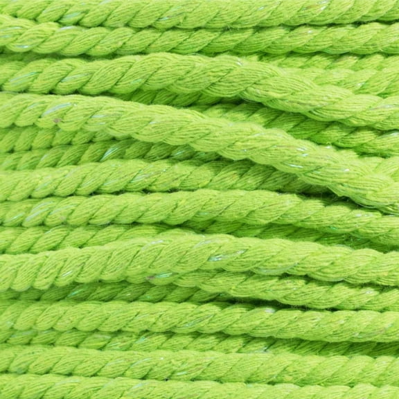 Super Soft 3 Strand Twisted Cotton Rope - Multiple Colors to Choose from in Various Diameters and Lengths
