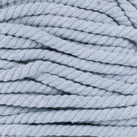 Super Soft 3 Strand Twisted Cotton Rope - Multiple Colors to Choose from in Various Diameters and Lengths