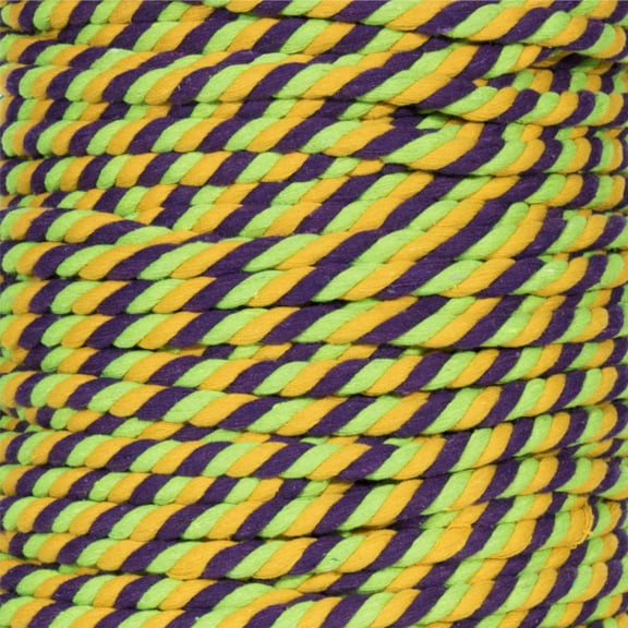 Super Soft 3 Strand Twisted Cotton Rope - Multiple Colors to Choose from in Various Diameters and Lengths