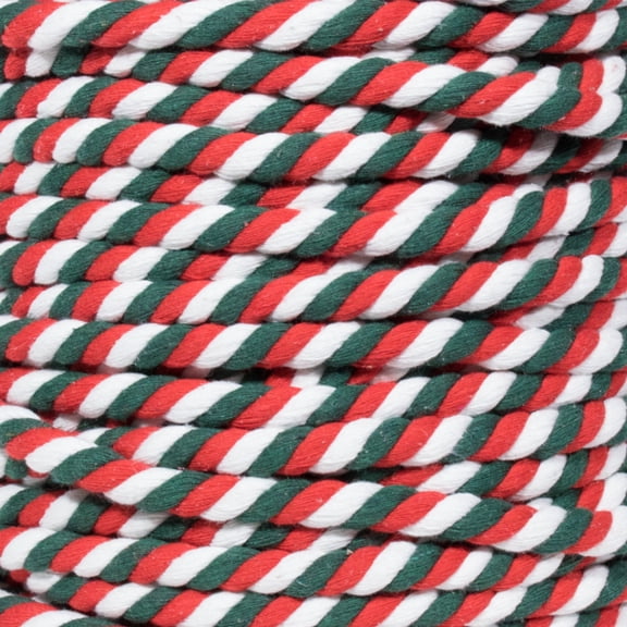 Super Soft 3 Strand Twisted Cotton Rope - Multiple Colors to Choose from in Various Diameters and Lengths