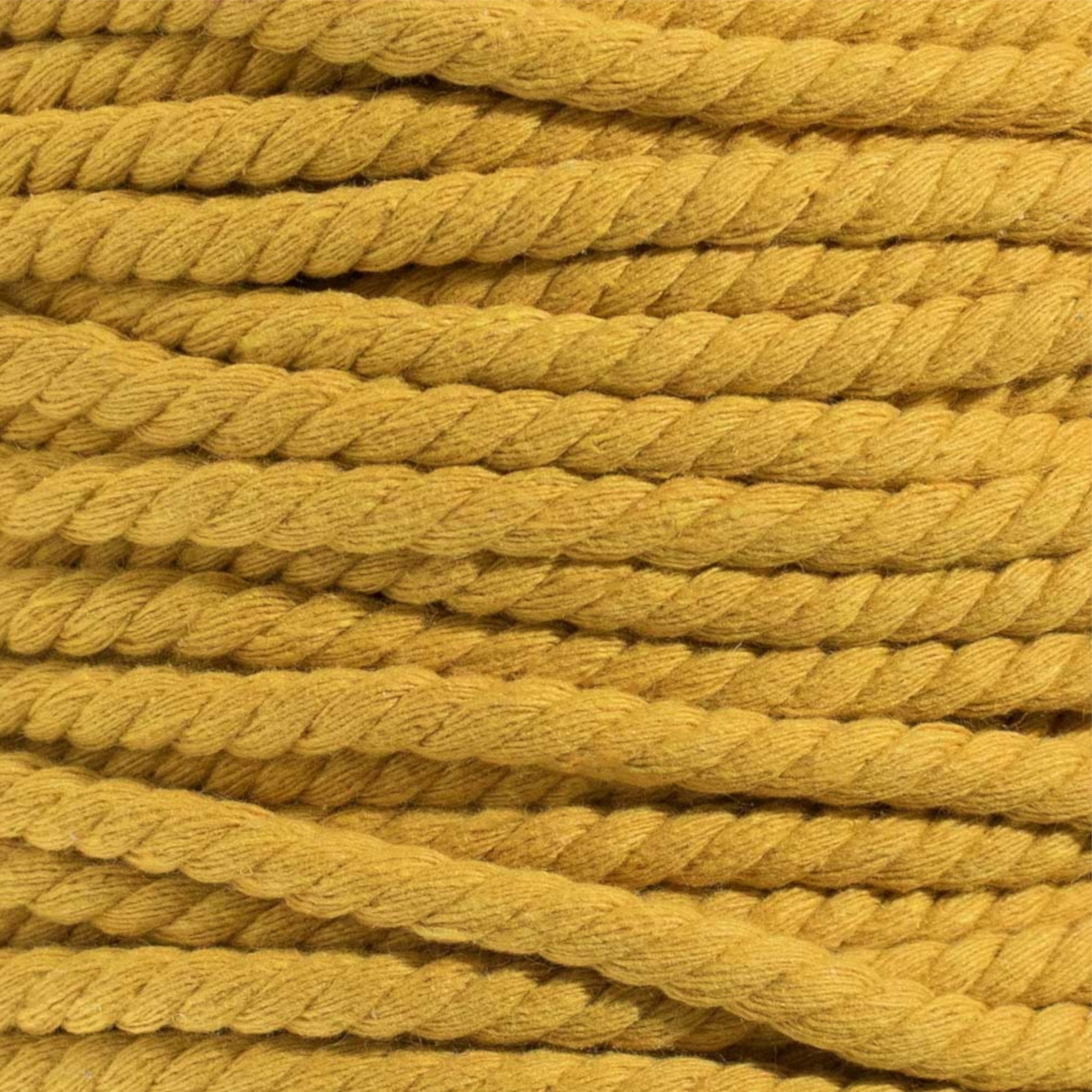 Super Soft 3 Strand Twisted Cotton Rope - Multiple Colors to Choose ...