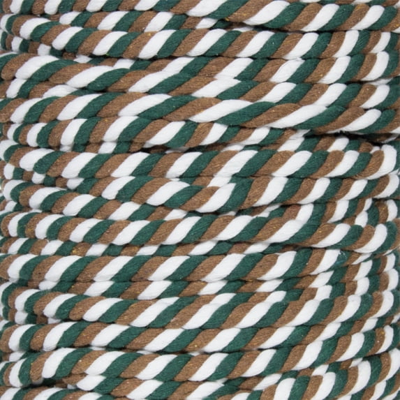 Super Soft 3 Strand Twisted Cotton Rope - Multiple Colors to Choose from in Various Diameters and Lengths