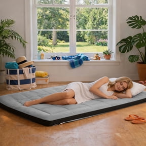 Super Soft And Ultra-thin Mattress Toppers, Double Size FoldableMattress Topper, Suitable ForBed Frames, Bedroom, Guest Room, Dorm