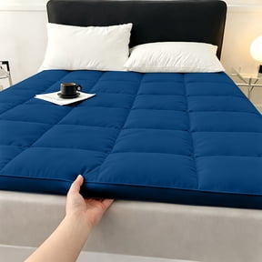 Super Soft And Ultra-thin Super Mattress Topper, Double Size FoldableMattress Topper, Suitable ForBed Frames, Bedroom, Guest Room, Dorm